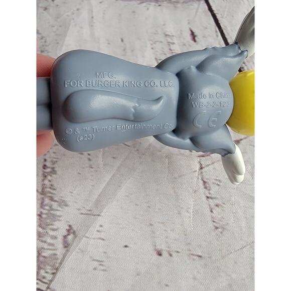 Tom & Jerry Burger King Toy Seeing Stars Spinning Figure Vintage Cartoons - Picture 4 of 5